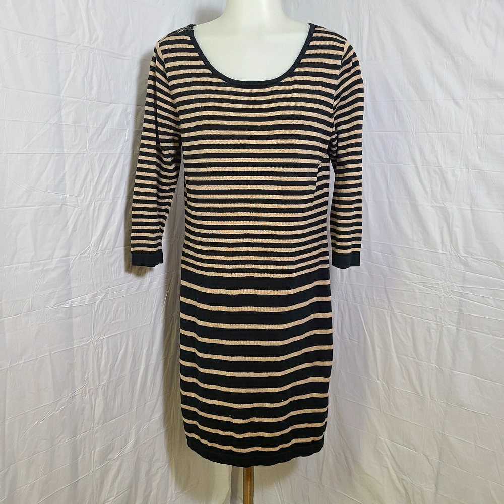 Banana Republic striped sweater dress